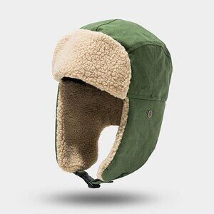 Trapper Winter Hat Fur Aviator Trooper Ushanka Warm w/Ear Flaps